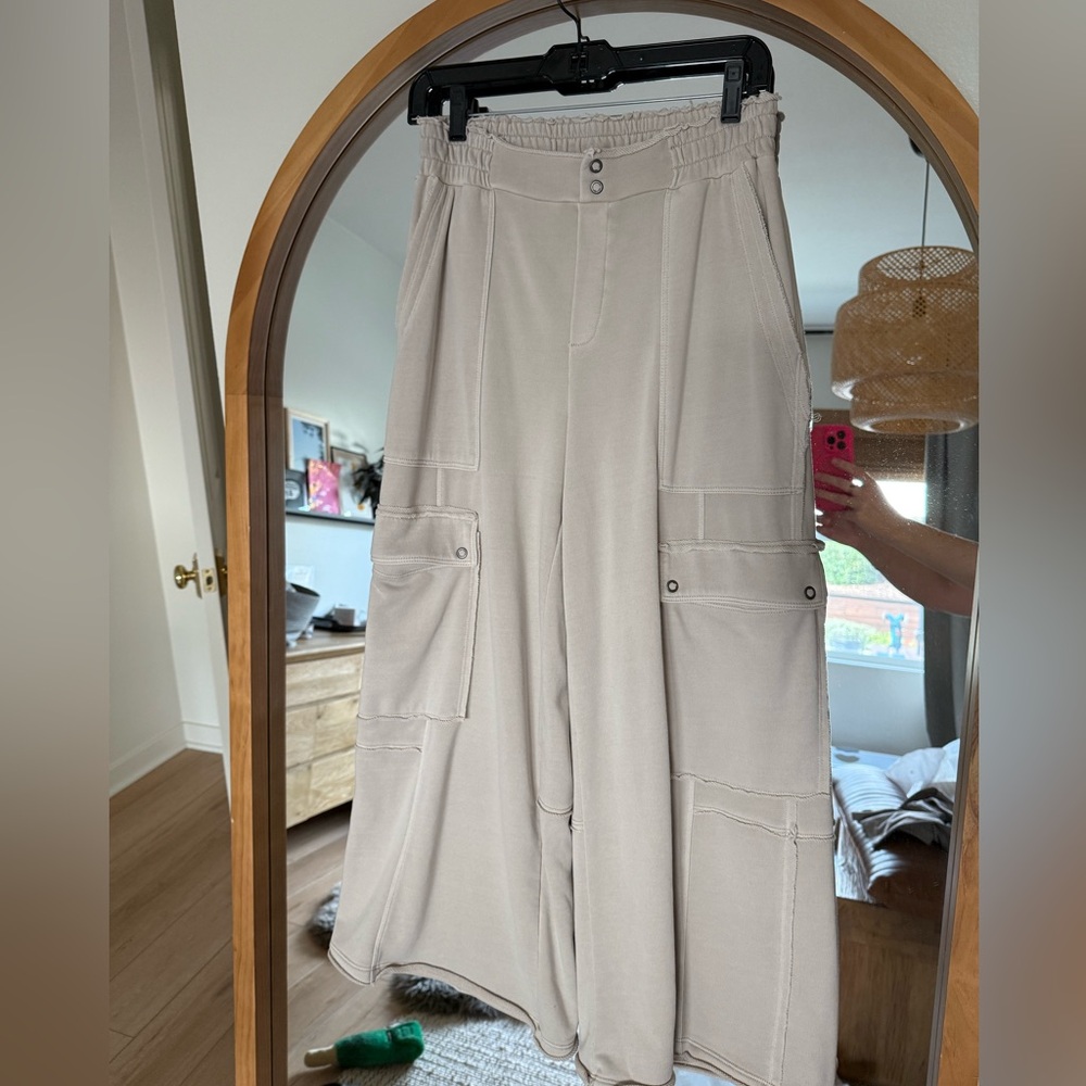 Anthropologie Daily Practice Cargo Pants - size small petite